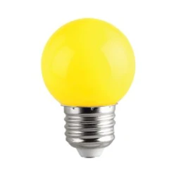 LED лампa COLORS LED ∙ G45 ∙ 1W ∙ E27 ∙ жълто