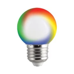 LED лампа COLORS LED ∙ G45 ∙ 0.5W ∙ E27 ∙ RGB