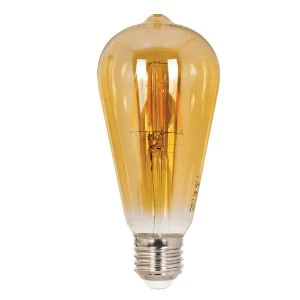 LED филамент лампа DEY VINTAGE LED ∙ DV64 ∙ 6W ∙ 550lm ∙ E27 ∙ 2700K - image