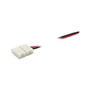 Свързващ елемент за LED ленти CONNECTOR ∙ 8 mm ∙ SMD3528 ∙ POWER LEAD 15 см - image