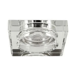 Декоративна луна със стъкло CRYSTAL SL421 ∙ сребро - image