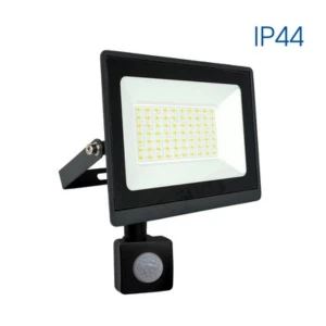 LED прожектор със сензор NYX LED ∙ 50W ∙ черен ∙ 6400K ∙ IP44 - image