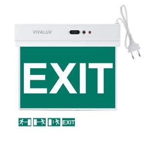 Евакуационна LED табела SALVE LED ∙ 1,8W ∙ Li-Ion ∙ 3,7V - image