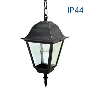 Градински фенер RIGA ∙ H006 ∙ черен ∙ IP44 - image