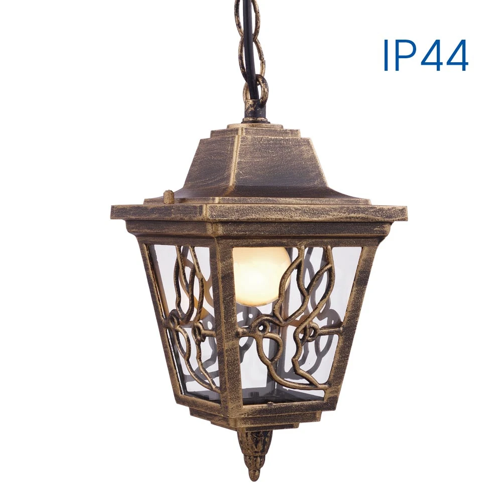 Градински фенер LYON ∙ H003 ∙ античен месинг ∙ IP44 - image