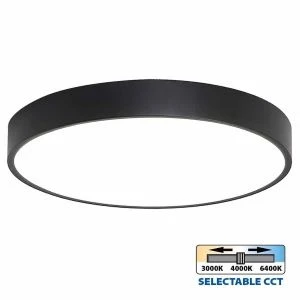 LED плафониера LUKA LED ∙ 35W ∙ черен ∙ CCT-switch ∙ 3000K-4000K-6400K - image