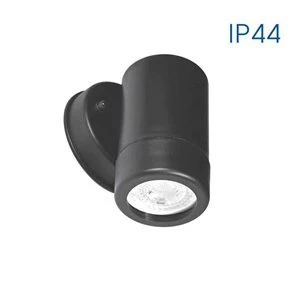 Фасаден аплик NAVARA ∙ единичен ∙ 1xGU10 ∙ черно ∙ IP44 - image