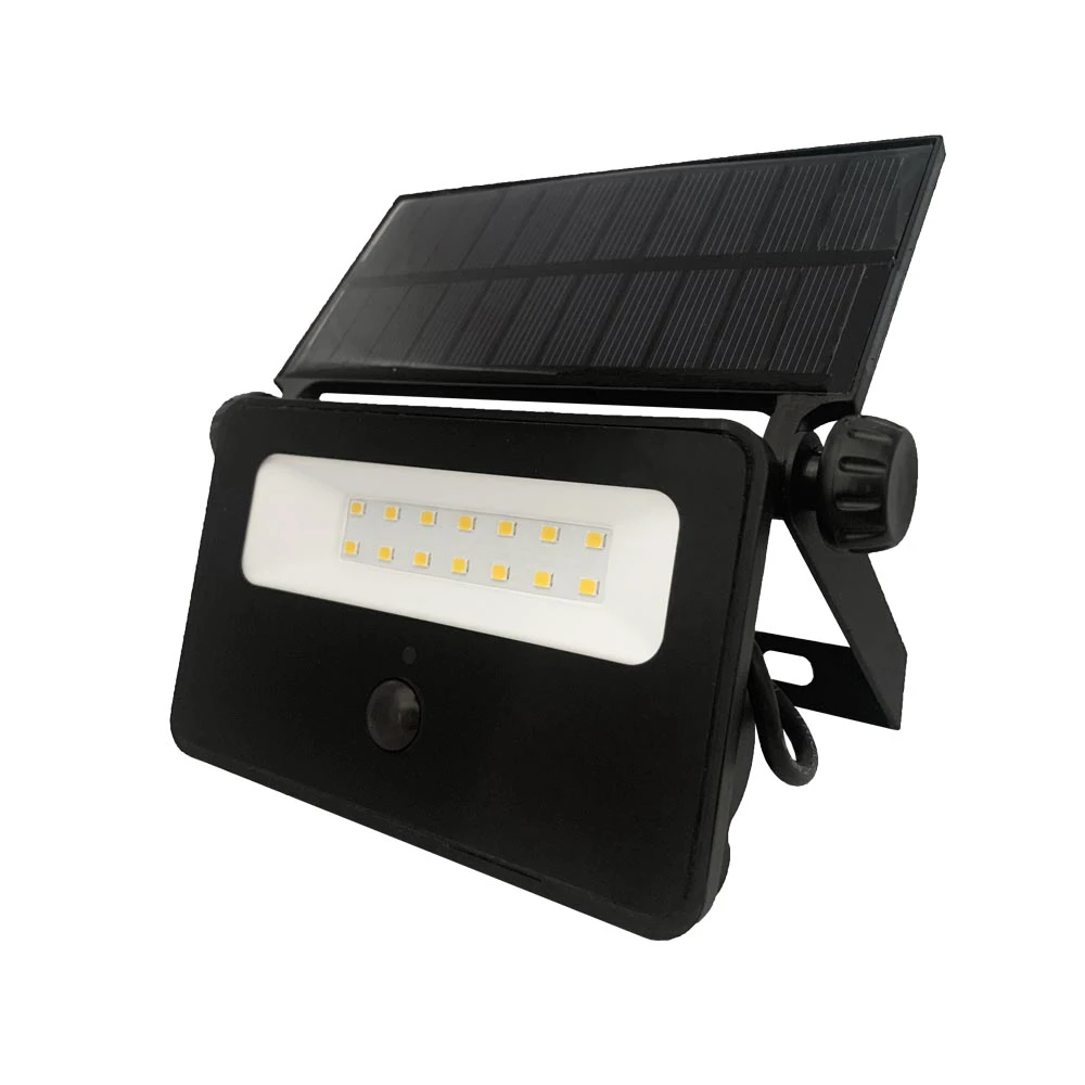 Соларен LED прожектор със сензор UNO SOLAR LED ∙ 8W ∙ 800lm ∙ PIR ∙ 4000K ∙ IP65 - image