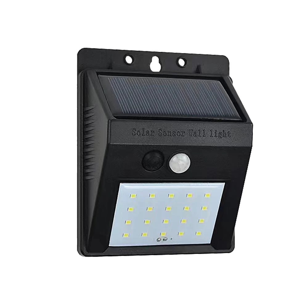 Соларен LED аплик със сензор PIN SOLAR LED ∙ 0.55W ∙ 110lm ∙ PIR ∙ 4000K ∙ IP44 - image
