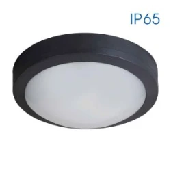 LED плафониера MEZZO/R LED ∙ 18W ∙ черен ∙ 4000K ∙ IP65