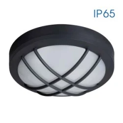 LED плафониера MEZZO/X LED ∙ 18W ∙ черен ∙ 4000K ∙ IP65