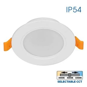 LED луна за вграждане VERA LED ∙ 5W ∙ CCT-switch ∙ 3000K-4000K-6400K ∙ IP54 - image