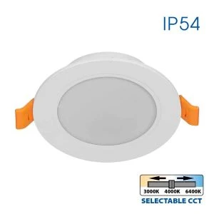 LED луна за вграждане VERA LED ∙ 9W ∙ CCT-switch ∙ 3000K-4000K-6400K ∙ IP54 - image
