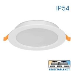 LED луна за вграждане VERA LED ∙ 12W ∙ CCT-switch ∙ 3000K-4000K-6400K ∙ IP54