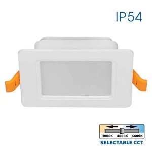 LED луна за вграждане KAPI LED ∙ 5W ∙ CCT-switch ∙ 3000K-4000K-6400K ∙ IP54 - image