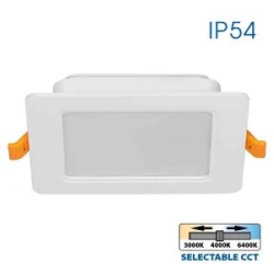 LED луна за вграждане KAPI LED ∙ 9W ∙ CCT-switch ∙ 3000K-4000K-6400K ∙ IP54