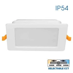 LED луна за вграждане KAPI LED ∙ 12W ∙ CCT-switch ∙ 3000K-4000K-6400K ∙ IP54 - image