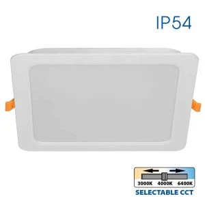 LED луна за вграждане KAPI LED ∙ 24W ∙ CCT-switch ∙ 3000K-4000K-6400K ∙ IP54 - image