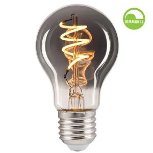 LED филамент лампа FLICK SMOKE LED ∙ AFS60 ∙ 4W ∙ 100lm ∙ E27 ∙ 1800K ∙ димируема - image