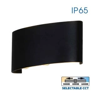 LED фасаден аплик ARUBA LED ∙ 6W ∙ черен ∙ CCT-switch ∙ 3000K-4000K-6400K ∙ IP65 - image