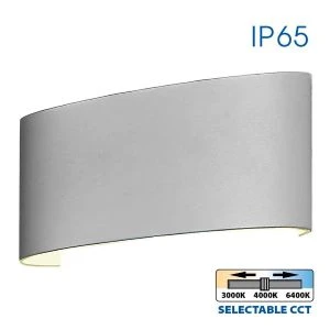 LED фасаден аплик ARUBA LED ∙ 8W ∙ бял ∙ CCT-switch ∙ 3000K-4000K-6400K ∙ IP65 - image
