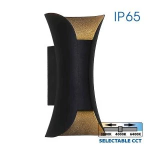 LED фасаден аплик BOSTON LED ∙ 10W ∙ черен ∙ CCT-switch ∙ 3000K-4000K-6400K ∙ IP65 - image