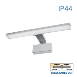 LED осветително тяло за баня ARMI LED ∙ 8W ∙ CCT-switch ∙ 3000К-4000K ∙ хром ∙ IP44