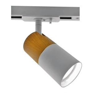 Спот за релсов монтаж WOODY ∙ TL910 ∙ бял ∙ GU10 - image