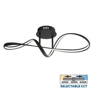 LED плафон ETERNITY LED ∙ 36W ∙ черно ∙ CCT-switch ∙ 3000-4000-6000K - image