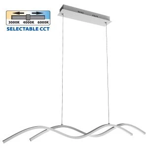 LED полилей LOARA LED ∙ 27W ∙ бяло ∙ CCT-switch ∙ 3000-4000-6000K - image