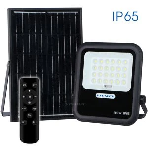 LED прожектор със соларен панел HECTOR SOLAR LED ∙ 100W ∙ 6400K ∙ IP65 - image
