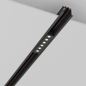 SLIM25 Магнитно LED осветително тяло DIVISION LED ∙ 6W ∙ Черен ∙ 3000K - image