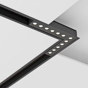 SLIM25 Магнитен LED ъгъл LEMINI LED ∙ 12W ∙ Черен ∙ 3000K - image