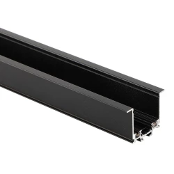 SLIM25 Релса за вграждане InTrack ∙ 1M ∙ Черен