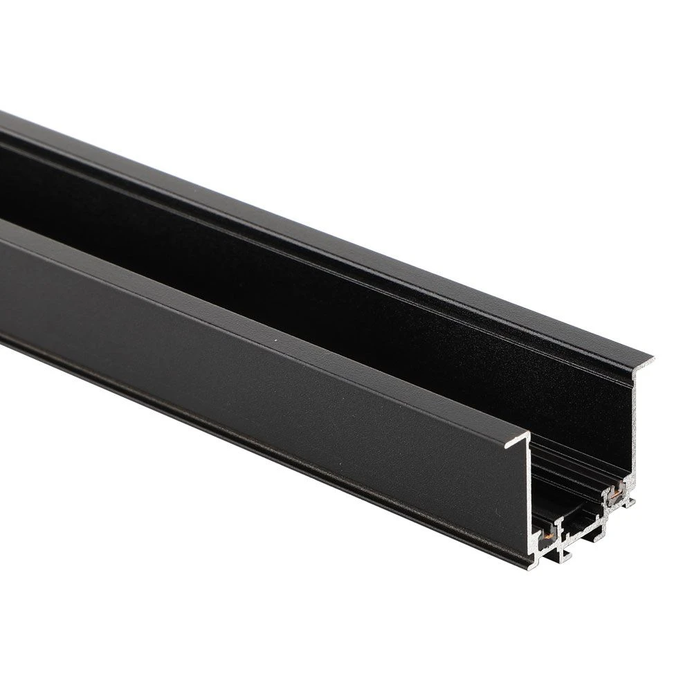SLIM25 Релса за вграждане InTrack ∙ 1M ∙ Черен - image