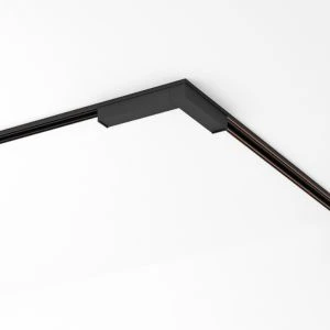 SLIM25 Електрически конектор 90° S-Track ∙ Черен - image