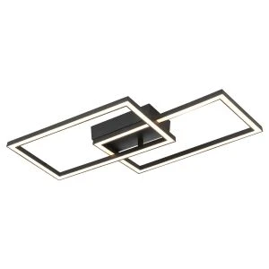 LED плафон SONOMA LED ∙ RC2 ∙ 20W ∙ черен ∙ 4000K - image