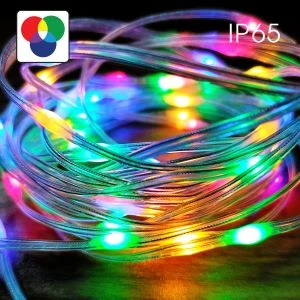 RGB LED лента с USB адаптер и дистанционно управление PARTY LED ∙ IP65 - image