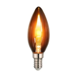 LED филамент лампа GLOW LED ∙ BG35 ∙ 0.6W ∙ 20lm ∙ E14 ∙ 1800K