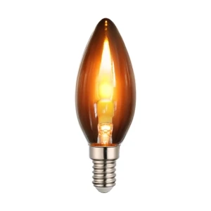 LED филамент лампа GLOW LED ∙ BG35 ∙ 0.6W ∙ 20lm ∙ E14 ∙ 1800K - image