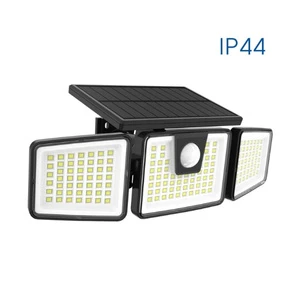 Соларно фасадно LED тяло със сензор BAT SOLAR LED ∙ PIR ∙ 7W ∙ 6400K ∙ IP44 - image