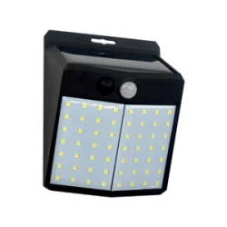 Соларно фасадно LED тяло със сензор TROY SOLAR LED ∙ PIR ∙ 2W ∙ 6400K ∙ IP44