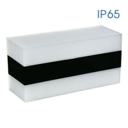 Фасаден LED аплик DUBLIN ∙ 8W ∙ бял/черен ∙ 4000K ∙ IP65