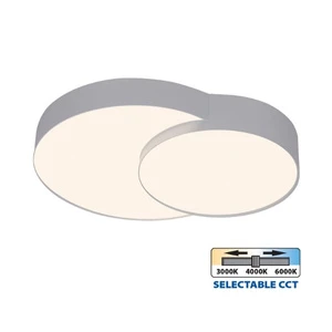 LED плафон PEBBLE LED ∙ 35W ∙ бял ∙ CCT ∙ 3000-4000-6000K - image