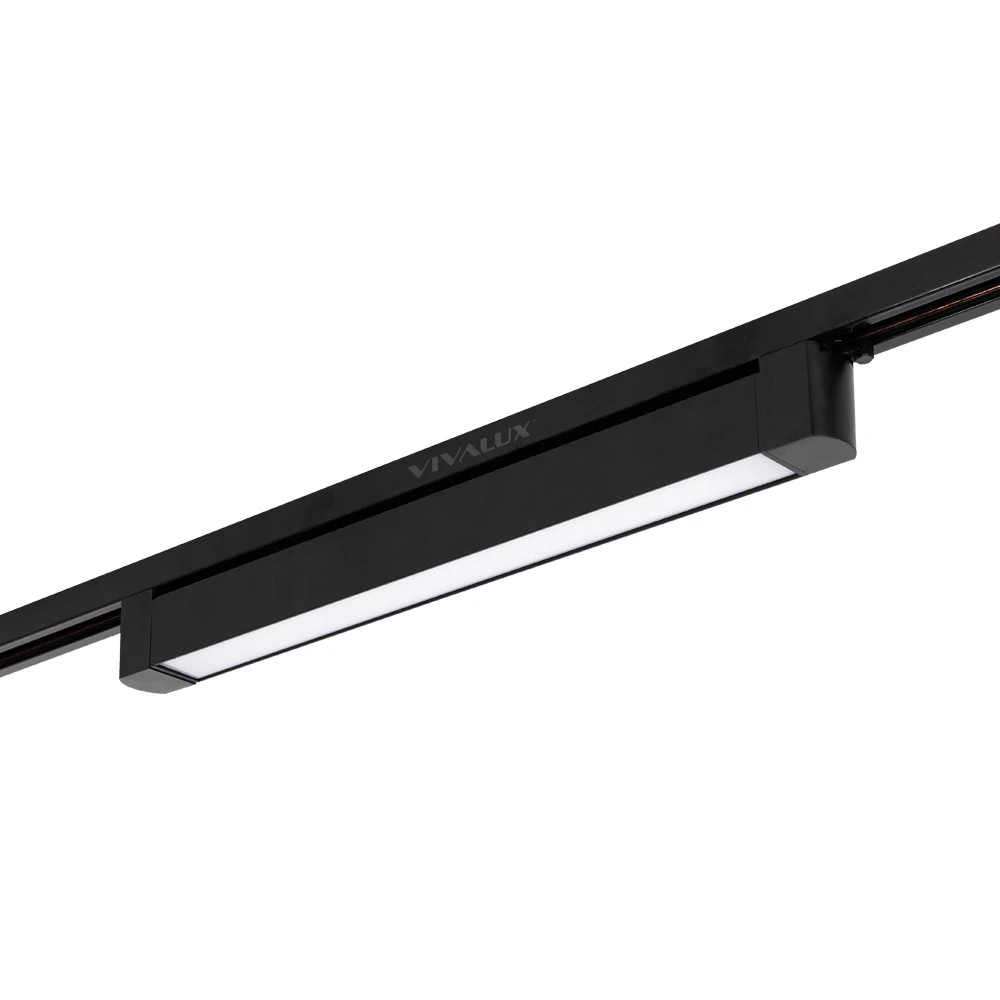 Линейно LED тяло за релсов монтаж DRAX LED ∙ 20W ∙ черен ∙ CCT-switch ∙ 3000K-4000K-6400K - image