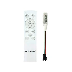 Мини монохромен радиочестотен LED контролер RF12 ∙ DC 12-24V ∙ 28 работни режима - image