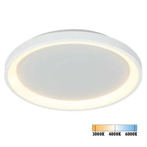 Мултифункционална LED плафониера с дистанционно ALEXA-C LED ∙ 80W ∙ бял ∙ CCT ∙ 3000-6000K - image