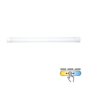 LED linear lighting fixture FLAT LED ∙ 40W ∙ 1200 mm ∙ CCT-switch ∙ 3000K-4000K-6400K - image